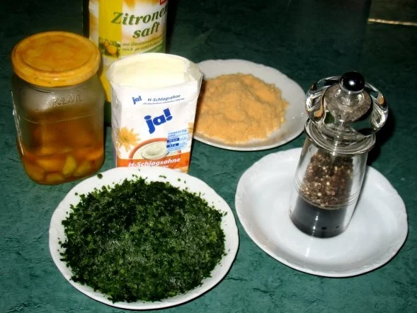 Rezept: Dip/Sauce - Petersiliensahne Bild Nr. 2 Dip/Sauce - Petersiliensahne - Rezept - Bild Nr. 2