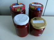 Süßkirschenmarmelade mit Amaretto - Rezept