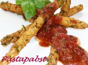 Kräuterspargel an Tomatensauce - Rezept
