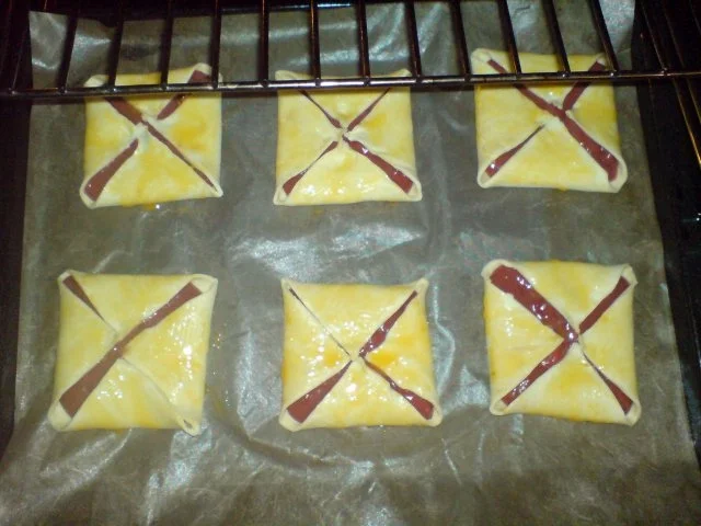 Blätterteigteilchen mit leckerer Füllung - Rezept - Bild Nr. 9