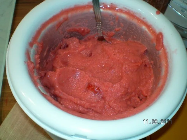 Rezept: Erdbeereis Erdbeereis - Rezept