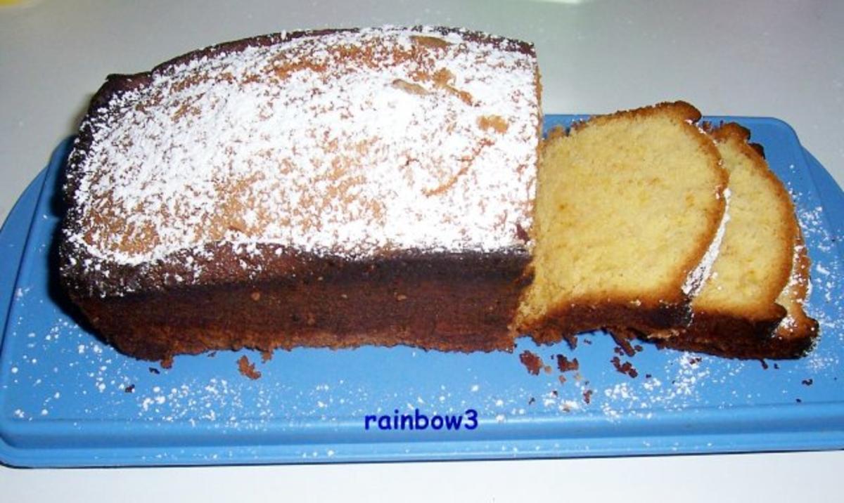 Bilder für Backen: Kleiner Rührkuchen mit Orangengeschmack - Rezept