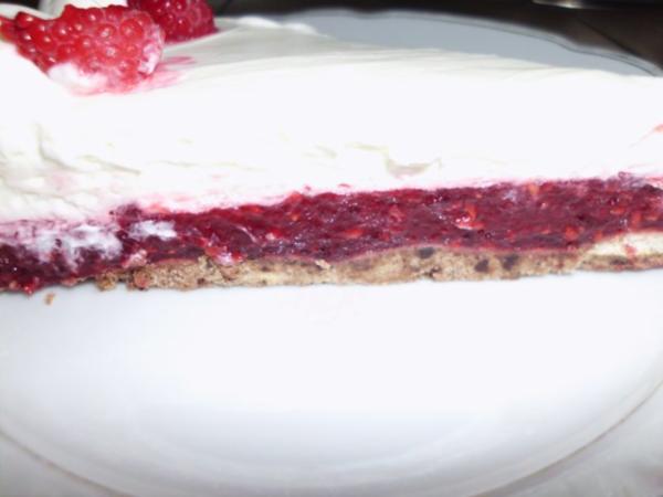 Himbeer-Frischkäse-Torte - Rezept mit Bild - kochbar.de