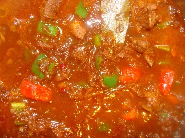 Fleisch : -Schweinegulasch- Szegediner Art - - Rezept - Bild Nr. 2