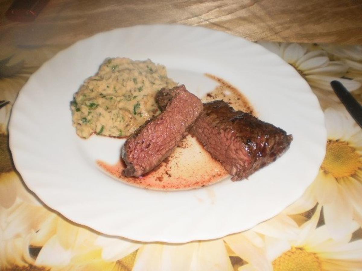 Straußenfilet~Bohnenmus - Rezept mit Bild - kochbar.de
