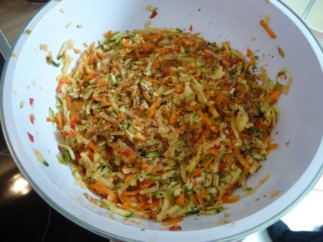 Rezept: Gemüsepuffer Bild Nr. 5 Gemüsepuffer - Rezept - Bild Nr. 5