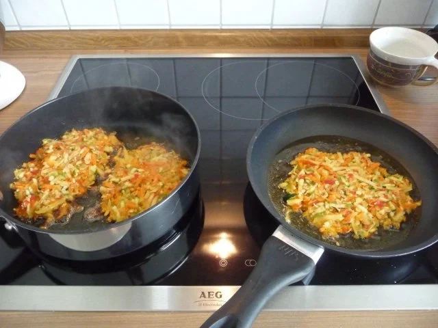 Rezept: Gemüsepuffer Bild Nr. 8 Gemüsepuffer - Rezept - Bild Nr. 8