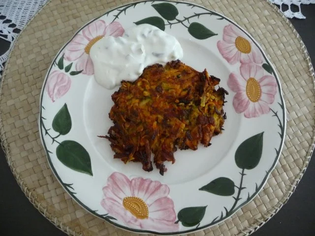 Rezept: Gemüsepuffer Bild Nr. 9 Gemüsepuffer - Rezept - Bild Nr. 9