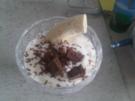 Mango-Bananenjoghurt an Schokoraspeln - Rezept