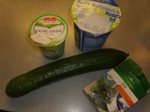 Gurkensalat mit Buttermilch - Rezept - Bild Nr. 2