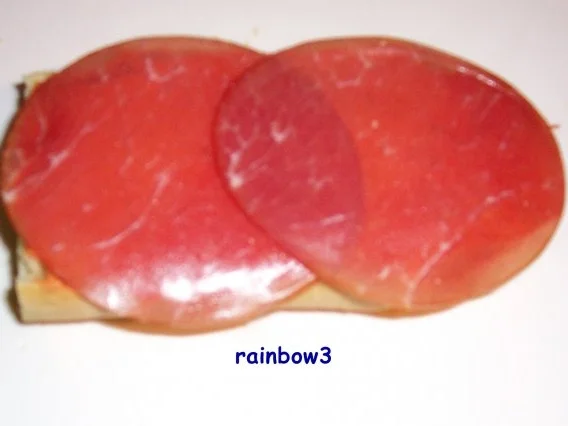 Rezept: Zwischensnack: Käse-Schinken-Baguette, überbacken Bild Nr. 4 Zwischensnack: Käse-Schinken-Baguette, überbacken - Rezept - Bild Nr. 4