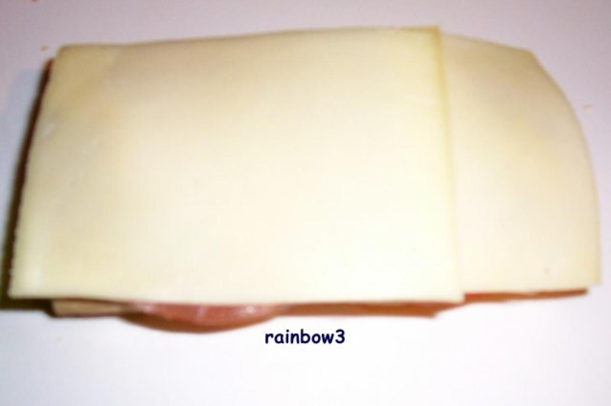 Zwischensnack: Käse-Schinken-Baguette, überbacken - Rezept - Bild Nr. 5