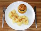 Bratapfel "Himmel und Erde" - Rezept