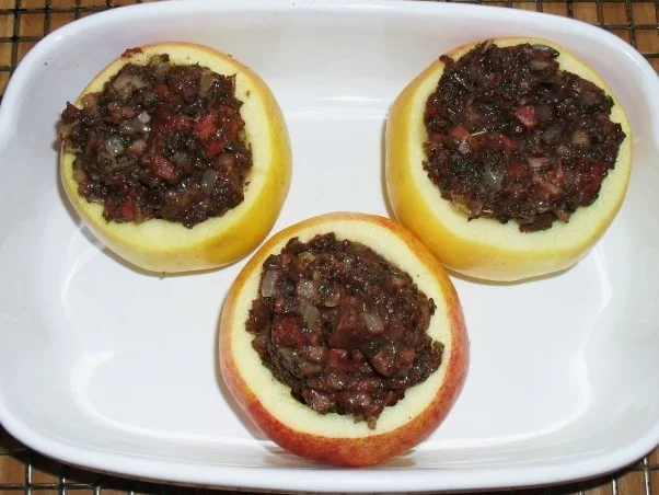 Bratapfel "Himmel und Erde" - Rezept - Bild Nr. 3