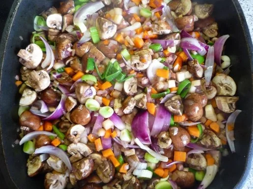 Coq au vin, Hühnchen in Rotweinsauce - Rezept - Bild Nr. 5