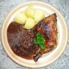 Coq au vin, Hühnchen in Rotweinsauce - Rezept