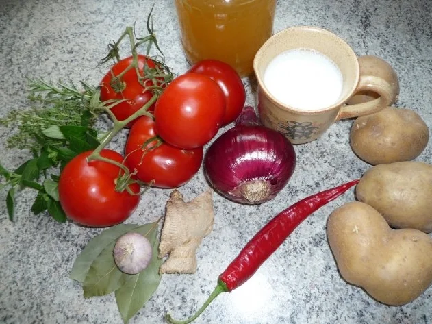 Rezept: Tomatensuppe Bild Nr. 2 Tomatensuppe - Rezept - Bild Nr. 2