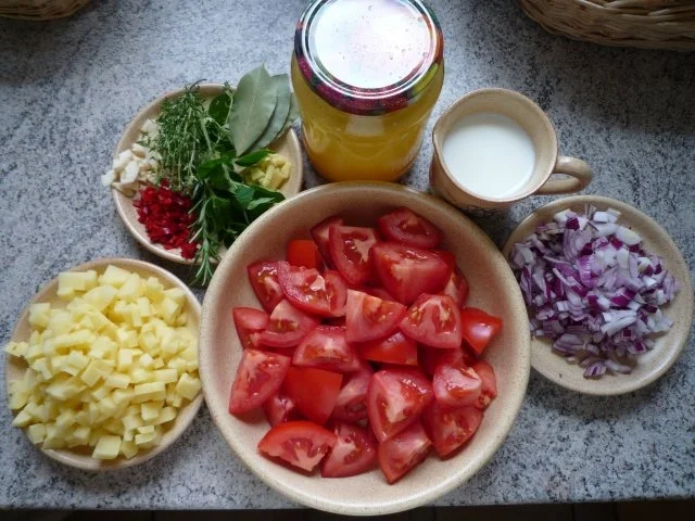 Rezept: Tomatensuppe Bild Nr. 3 Tomatensuppe - Rezept - Bild Nr. 3