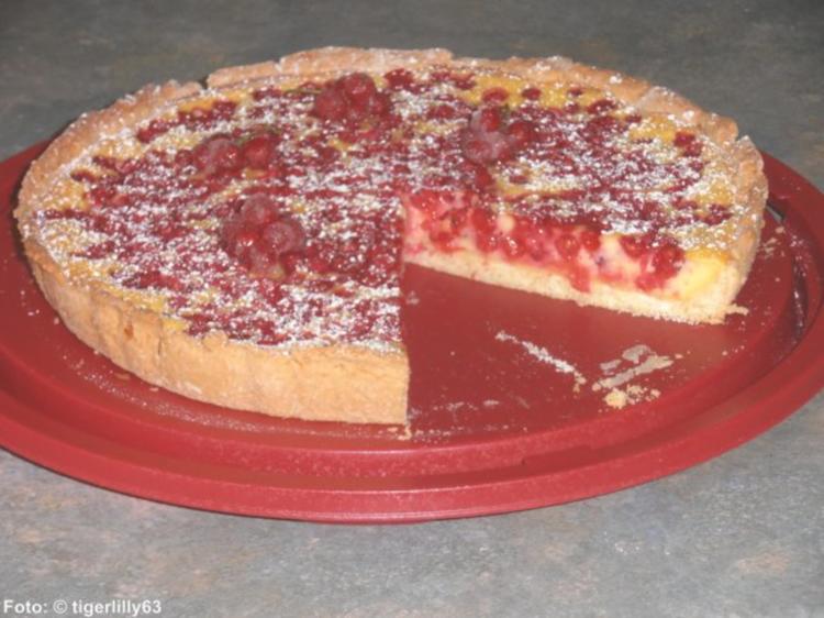 Johannisbeer-Tarte - Rezept mit Bild - kochbar.de