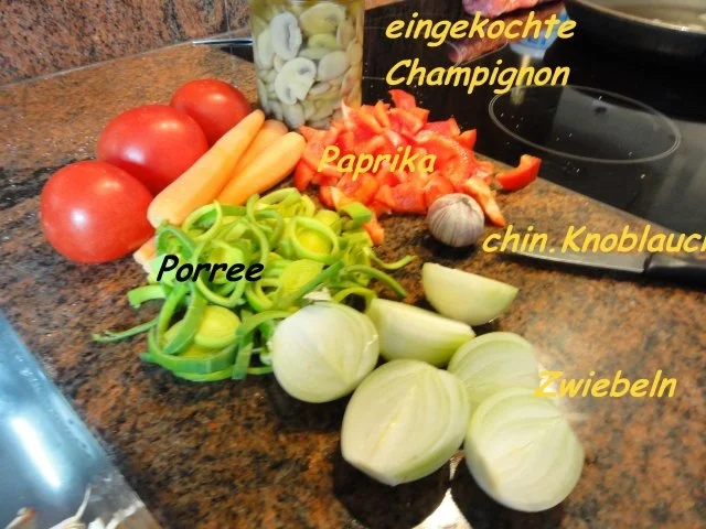 Rezept: Fleisch: RINDER - STEAKHÜFTE an Pilzsauce Bild Nr. 3 Fleisch: RINDER - STEAKHÜFTE an Pilzsauce - Rezept - Bild Nr. 3