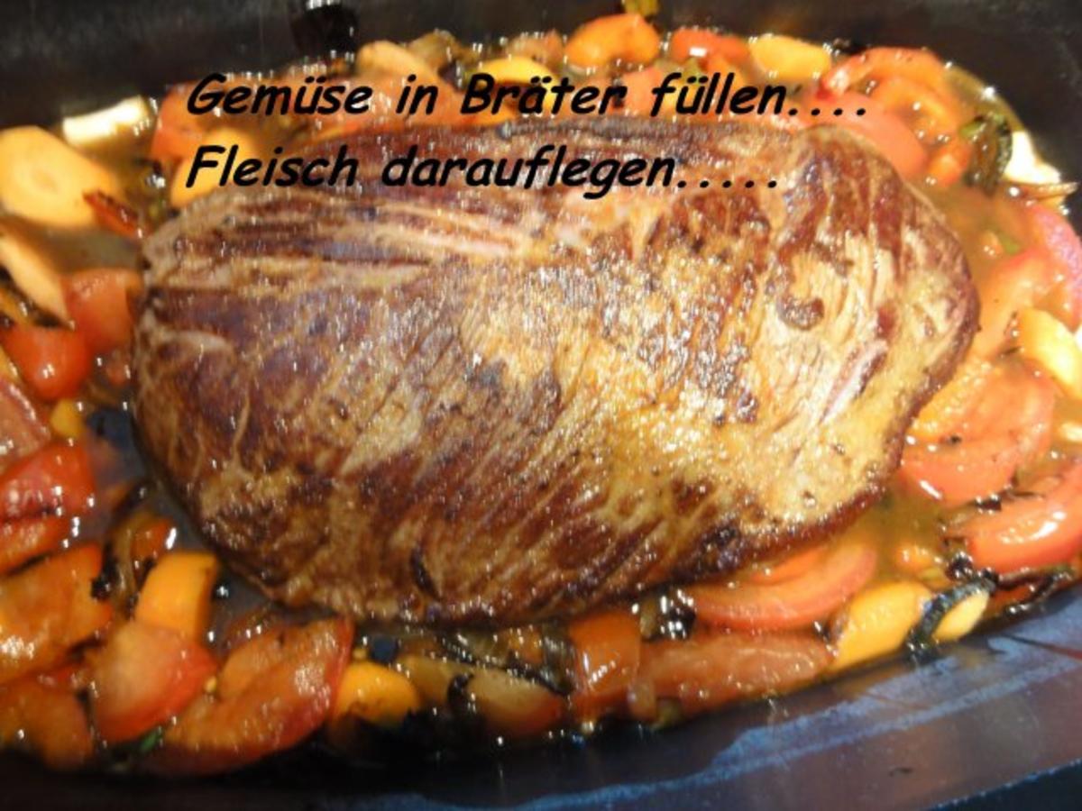 Fleisch:   RINDER - STEAKHÜFTE an Pilzsauce - Rezept - Bild Nr. 7