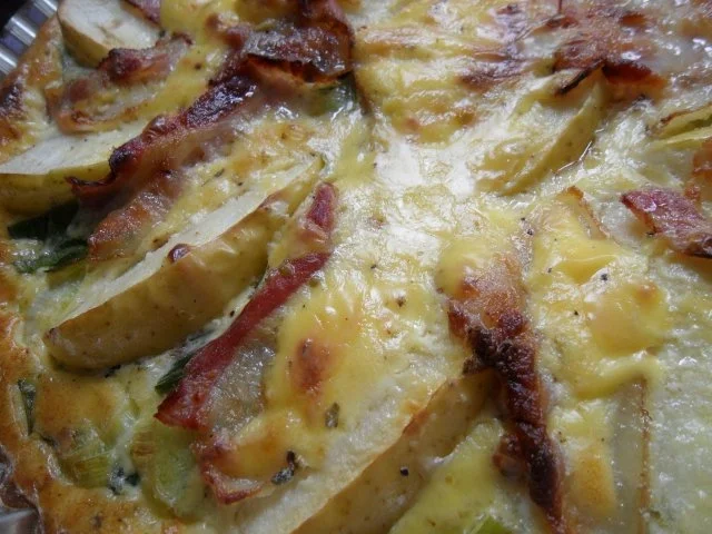 Porree-Apfel-Quiche - Rezept - Bild Nr. 2