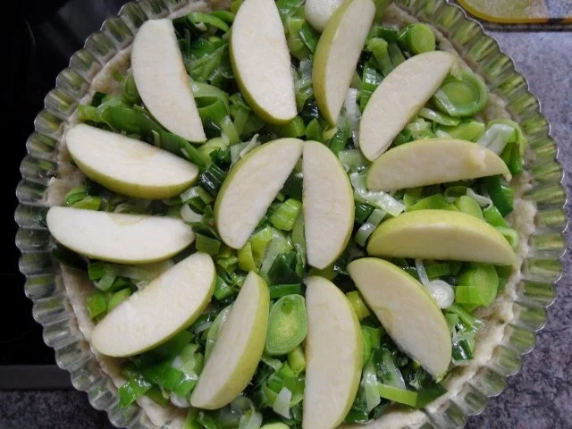 Porree-Apfel-Quiche - Rezept - Bild Nr. 13