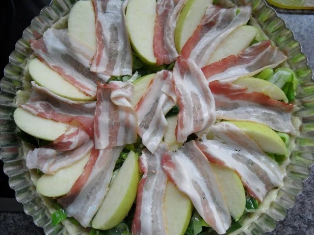 Porree-Apfel-Quiche - Rezept - Bild Nr. 14