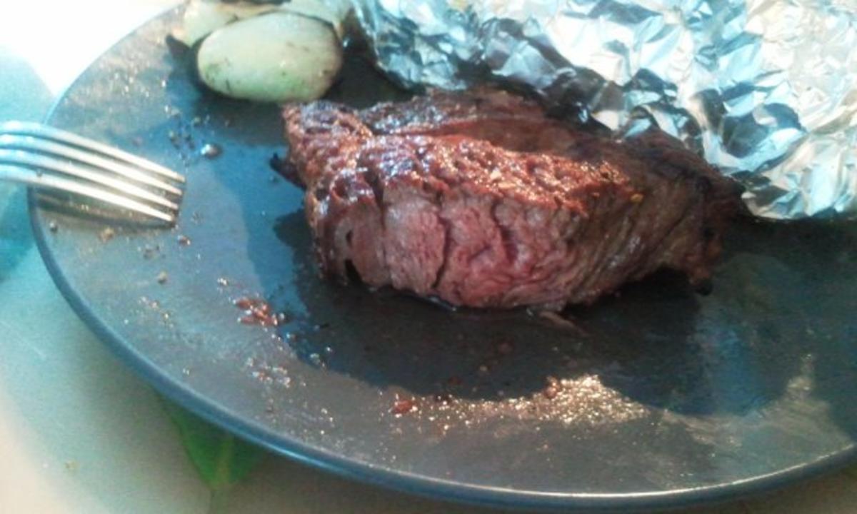 Bilder für Monstersteak mit Spicy Vegetable-Packs - Rezept