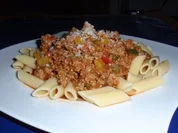 Rigatoni a la Bolognese - Rezept