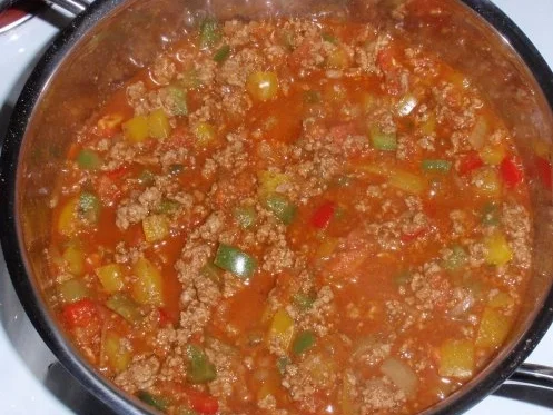 Rezept: Rigatoni a la Bolognese Bild Nr. 13 Rigatoni a la Bolognese - Rezept - Bild Nr. 13