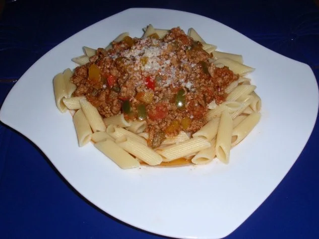 Rezept: Rigatoni a la Bolognese Bild Nr. 17 Rigatoni a la Bolognese - Rezept - Bild Nr. 17