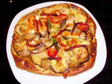 Pizza: Gartenpizza - Rezept