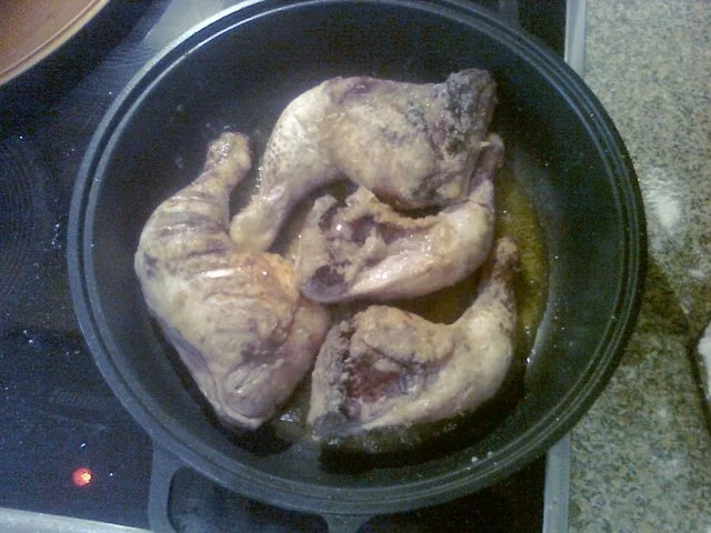 Rotwein - Hähnchen - Pfanne - Rezept - Bild Nr. 5