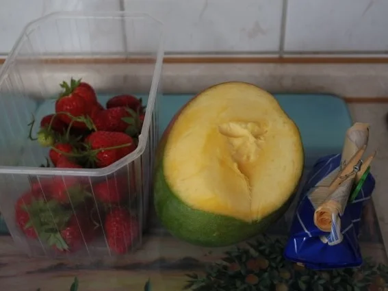 Mango-Erdbeer-Salat - Rezept - Bild Nr. 2