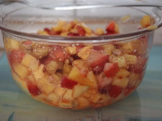 Mango-Erdbeer-Salat - Rezept - Bild Nr. 4