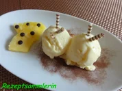 Eis:  ANANAS - SAHNE - Rezept