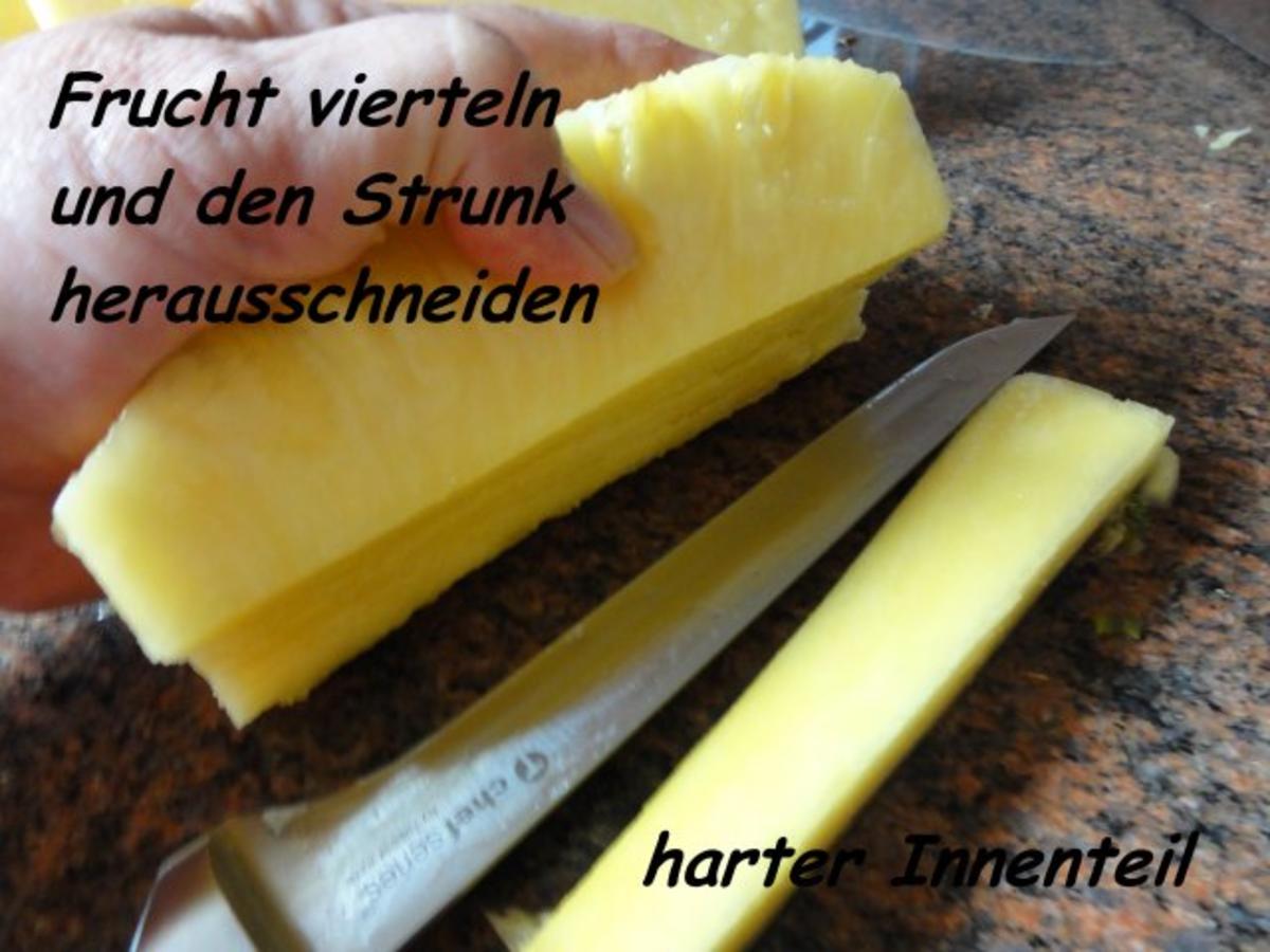 Eis:  ANANAS - SAHNE - Rezept - Bild Nr. 4