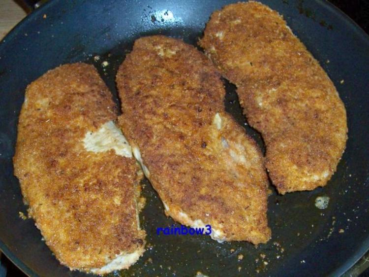 Kochen: Panierte Schnitzel mit Jägersauce - einfach - von rainbow3 Kochen: Panierte Schnitzel mit Jägersauce - einfach - von rainbow3