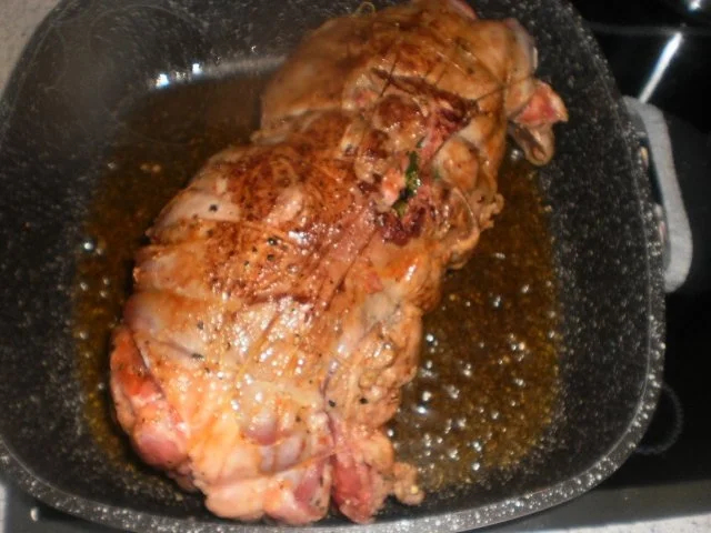 Putenrollbraten~Kartoffel-Kohrabi-Stampf~Pilze - Rezept - Bild Nr. 8