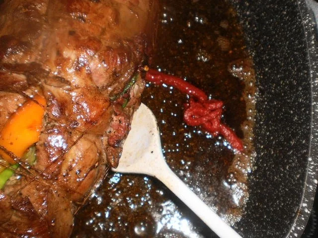 Putenrollbraten~Kartoffel-Kohrabi-Stampf~Pilze - Rezept - Bild Nr. 9