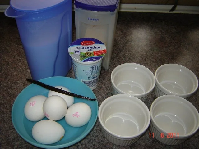 Rezept: Dessert : Creme brulée Bild Nr. 2 Dessert : Creme brulée - Rezept - Bild Nr. 2