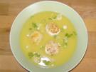 Kartoffelsuppe mit Jakobsmuscheln - Rezept