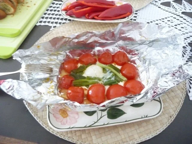 Grillen : Fetakäse vom Grill mit Baguett - Rezept - Bild Nr. 2