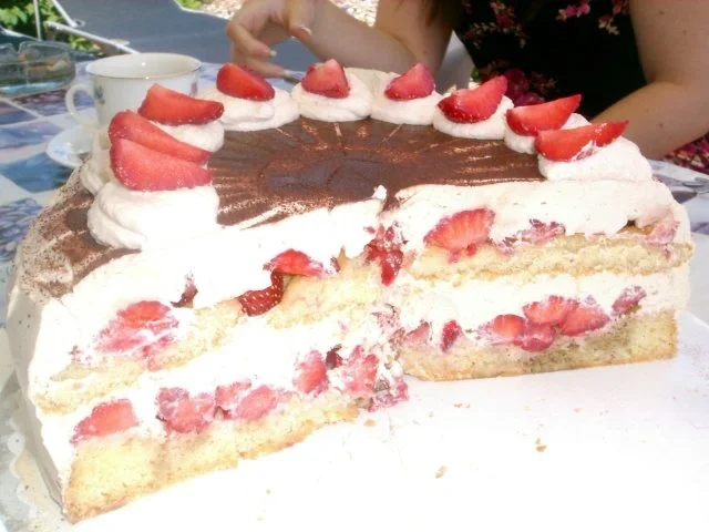 Erdbeertorte mit Eiskaffee - Rezept - Bild Nr. 3