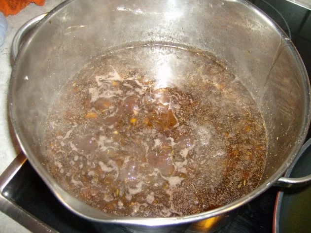 knusprige Putenoberkeulen mit viel Soße - Rezept - Bild Nr. 6