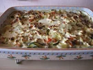 Zucchini-Hackfleisch Gratin mit Fetakäse - Rezept