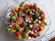 Salate: Erdbeer-Melonen-Salat - Rezept