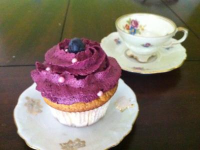 Blueberry Cupcakes - Rezept