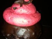 Double Choc Raspberry Cupcakes - Rezept